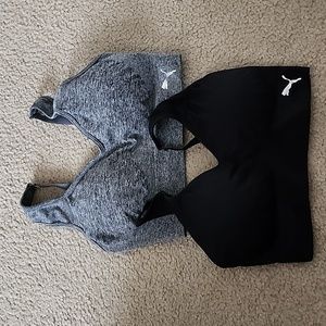 New out of the box Puma sports bra set of 2
